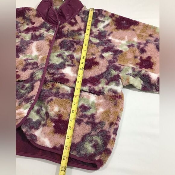 Calme by Johnny Was Sherpa Fleece Oversized Jacket New With Defect Size Large - Picture 16 of 16